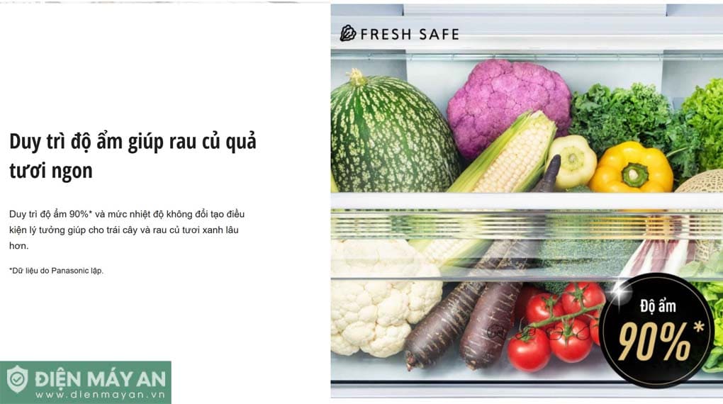 Tủ Lạnh Panasonic Inverter 380 Lít NR-BX421WGKV 